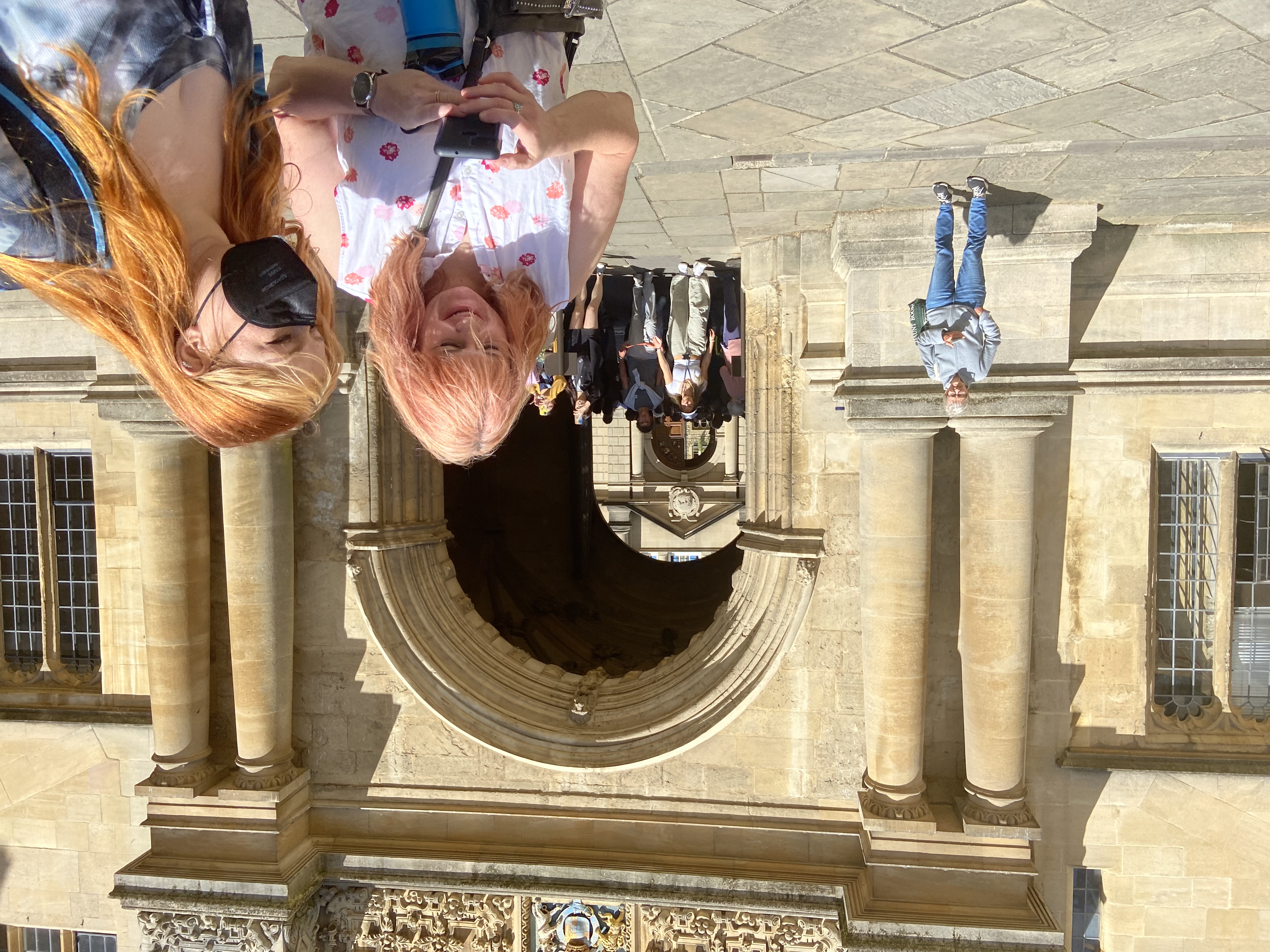 Look who we ran into at Oxford!