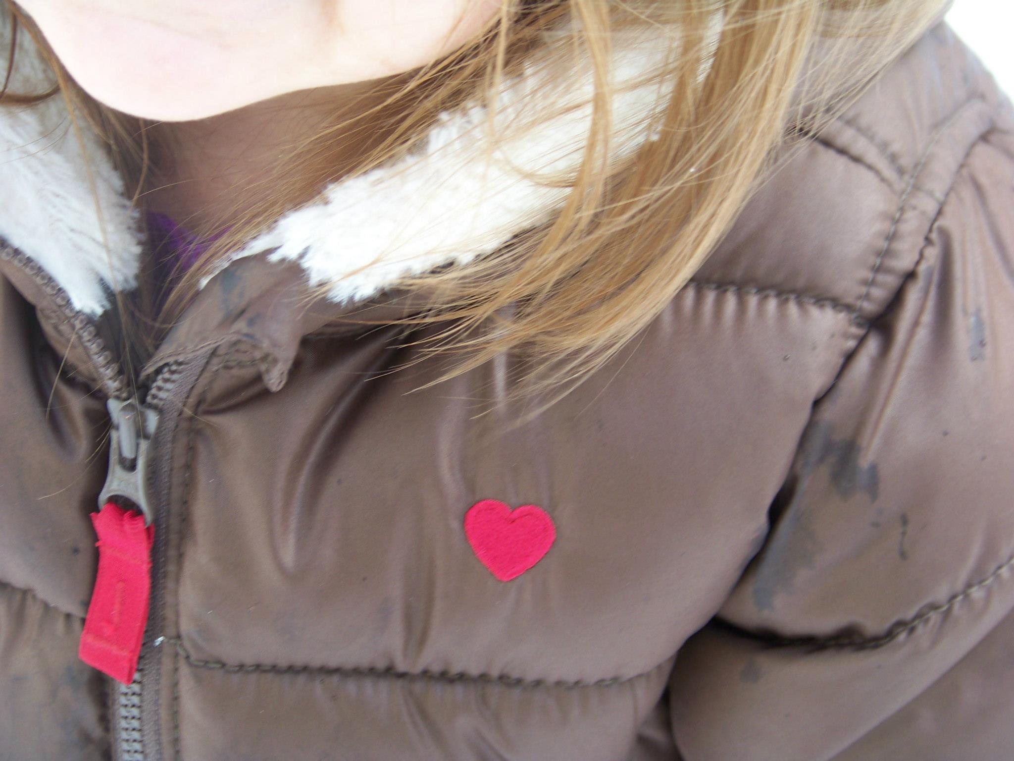 First snow of the season, so Grandpa geared her up!